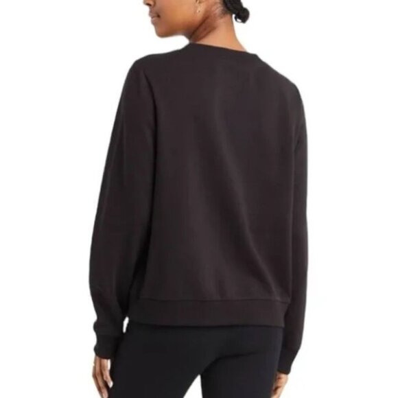 The Rolling Stones Pullover Lip Heart Red Tongue Black Sweater Womens Sz XXL NEW - Picture 4 of 6